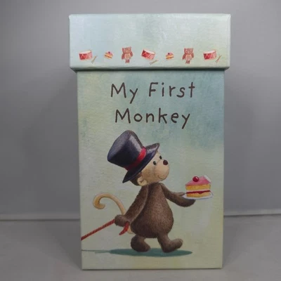 BNIB Jellycat - My First Monkey - Plush Soft Toy 9" Bashful Comforter Baby Gift - Image 1 of 4