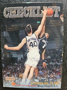 1996 Score Board Rookies #79 Allen Iverson - Picture 1 of 2