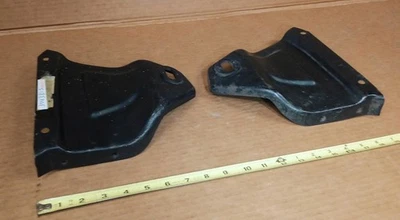 NOS 1958 Chevy Impala Belair front fender extension LH RH Pair 58 Nomad Biscayne - Image 1 of 4