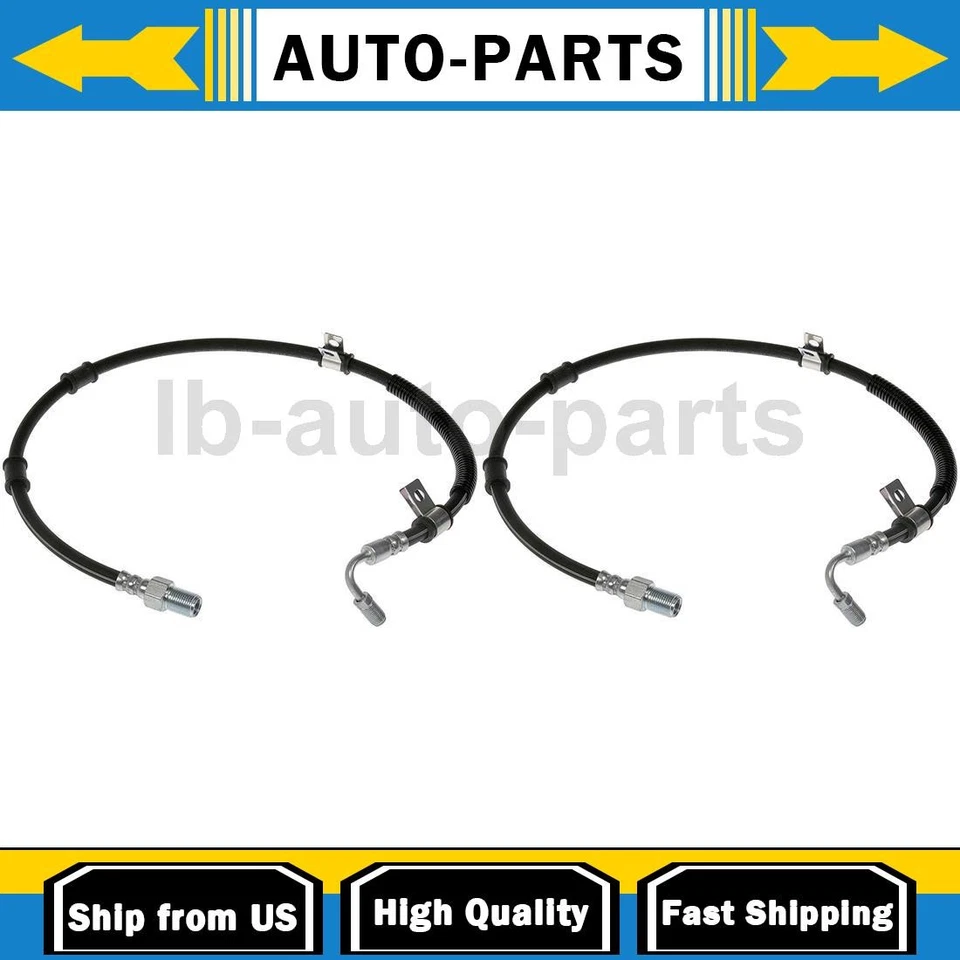 Manguera de freno delantera derecha Dorman 2 piezas para International Harvester 4300 2003 6,0 L Foto 1 de 4