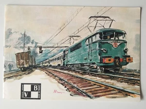Vintage Catalogue Trains Chemins de Fer électrique miniature VB HO Non daté - Picture 1 of 10
