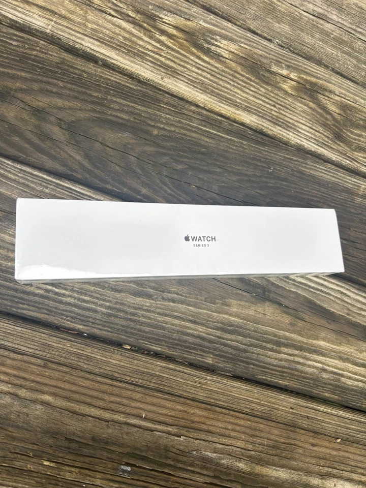 Apple Watch Series 3 42mm Space Gray Aluminum Case with Black Sport SEALED NIB - Image 1 of 4
