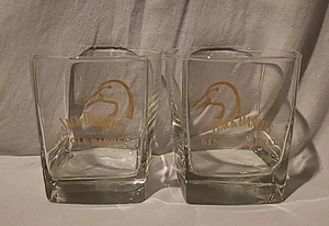 (2er SET) Jack Daniel's SINGLE BARREL SELECT 2009 Ducks Unlimited Glass Daniels - Bild 1 von 6