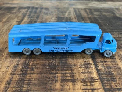 Matchbox Lesney Blue Car Transporter Accessory Pack No. 2 transporter only. - Image 1 of 4