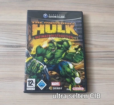 Nintendo Gamecube Spiel The Hulk Ultimate Destruction Anleitung  Ultra Selten - Bild 1 von 4