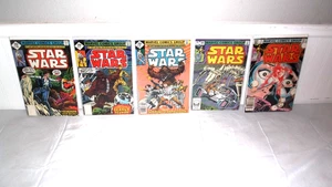 Star Wars 1970s & 80s starwars comics mixed lot of 5 - Picture 1 of 4