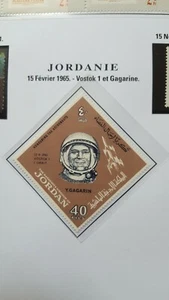 JORDANIEN - 1965 - Sowjetische Kosmonauten - MNH PERFORIERT und IMPERFORIERT - Komplettsatz - Bild 1 von 7