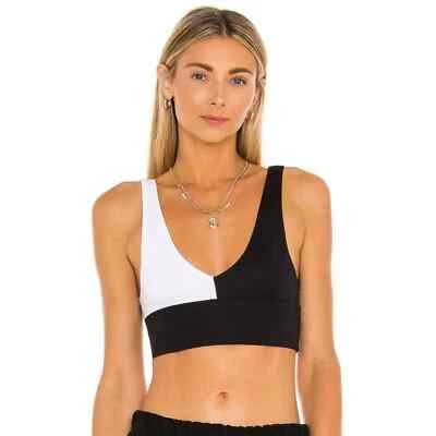 Bobbie Bralette Only Hearts em preto e branco médio - Imagem 1 de 4