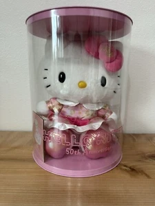 NEW Hello Kitty 50th Anniversary 2024 Limited Edition 15" Plush Only 2024 Made! - Picture 1 of 6