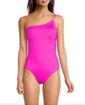 La Blanca Island Goddess One Shoulder Mio One-Piece Swimsuit L131821 Size 6 - Image 1 of 2
