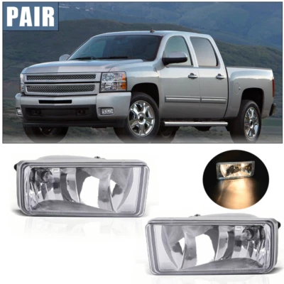 Faros antiniebla para Chevrolet Silverado/Tahoe GMC Sierra 2007-2013 2014 2015 Foto 1 de 4