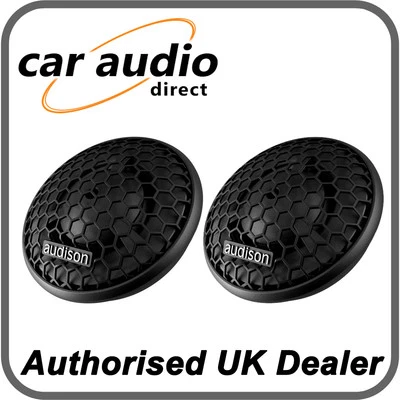 Audison AP1 Tweeters - 26mm 150Watt Car Audio Stereo Tetolon Fibre Tweeters - Image 1 of 3