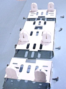 Retrofit Kit for Changing 8 Ft T12 or 8' T8 Light Strip to 4' Type B LED Tubes - Picture 1 of 11