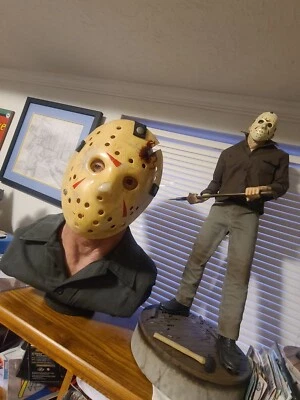 Friday The 13th Part 4 Jason Voorhees Lifesize Bust With Hockey Mask - Image 1 of 4