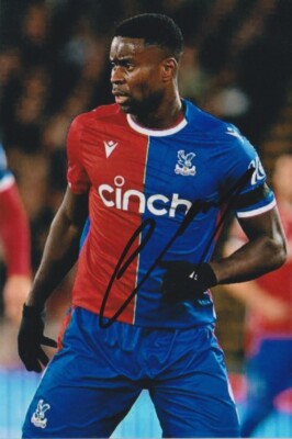 2023-24 Crystal Palace Home Shirt Squad Signed inc. Olise