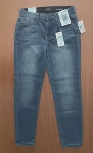78 $ Curve Appeal verdeckter Komfort Größe 6 hoher Bund Stretch Skinny Paris Jeans - Bild 1 von 4