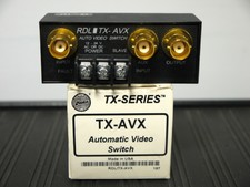 RDL TX-AVX 2x1 BNC Automatic Video Switch