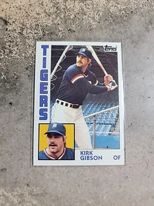 #65 Kirk Gibson - Detroit Tigers - 1984 Topps Baseball - Picture 1 of 2