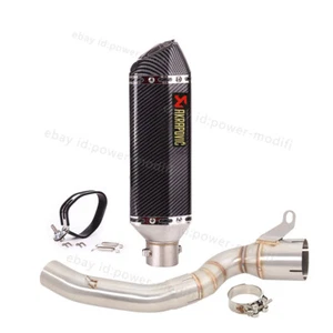Mid Exhaust Link Pipe Modified Muffler Slip on For Duke 200 2020 2021 2022 2023 - Picture 1 of 14