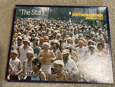 “The Start” Official Boston Marathon Jigsaw Puzzle 500 Pieces, 18” x 24” - Image 1 of 4