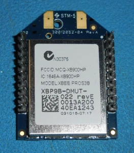 Módulo transceptor de radio RF Digi XBee ProS3B XBP9B-DMUT 902 MHz- 928 MHz - Imagen 1 de 2