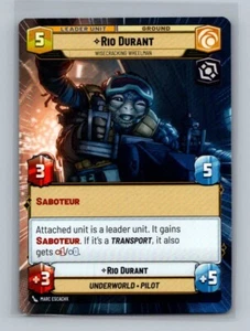 Star Wars Unlimited - Rio Durant Hyperspace 277 - Picture 1 of 2