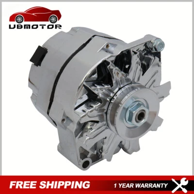 Alternador de automóvil ADR0335-C apto para cromo BBC SBC Chevrolet GM Foto 1 de 4