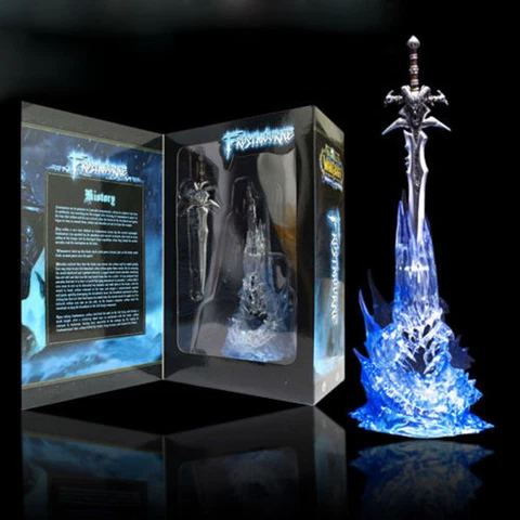 WOW World of Warcraft 11" Frostmourne Lich King Sad Sword Action Figure Toy Gift Cover