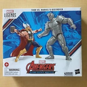 Thor Vs Marvel's Destroyer - Avengers 60th Anniversary 2 Pack - Hasbro Legends - Picture 1 of 2