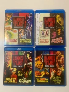 (4) Hammer Films Double Feature Blue-ray - Picture 1 of 3