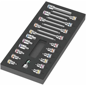 Wera 9723 Schaumstoffeinlage Zyklop B 3/8" Bitnuss-Set 1, 22‑teilig - Bild 1 von 3