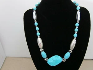 Natural Turquoise necklace USA SELLER!! - Picture 1 of 4