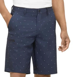 Kenneth Cole New York Herren bedruckte Tech Cargo Shorts Größe 30 Sterne 410 marineblau - Bild 1 von 8