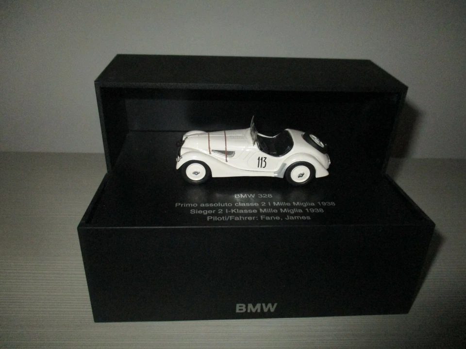 BMW 328 MILLEMIGLIA 1938 SCALA 1:43 PROMOZIONALE (MINICHAMPS) - Immagine 1 di 1