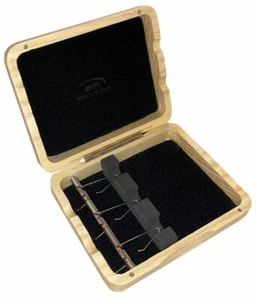 bassoon reed case for 3 reeds, press stud closure - Picture 1 of 10