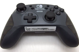Switch Wireless Hori Controller Schwarz NSW-174U Offiziell Nintendo Wie Ist - Bild 1 von 5