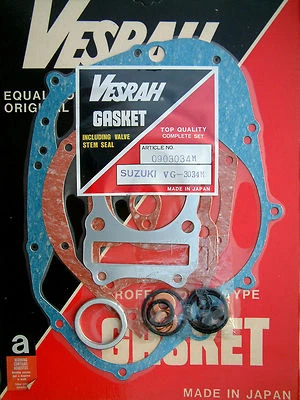 Vesrah полный набор прокладка комплект для SUZUKI DR200 DR200G Dr 200 DP200 1986 очень хорошее состояние-3034M - Изображение 1 из 4