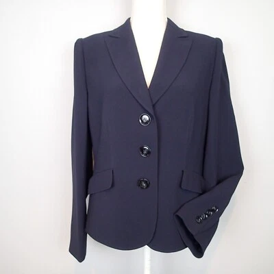 Basler Chaqueta Blazer Azul Talla 42 Azul Marino Foto 1 de 4