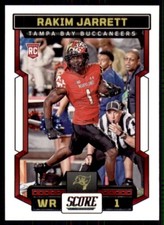 2023 Score Rookies #359 Rakim Jarrett - Tampa Bay Buccaneers