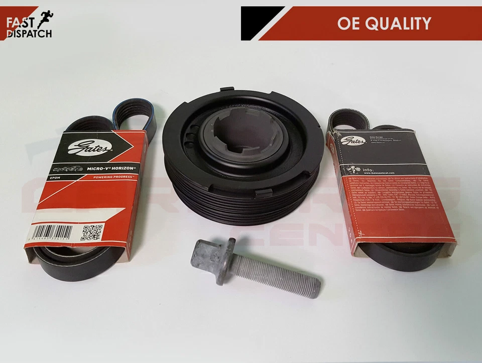 PARA LAND ROVER 75 FREELANDER MGZT 2.0 CDTI ALTERNADOR DE POLIA DE MANIVELA AC CORREIAS PARAFUSO - Imagem 1 de 1