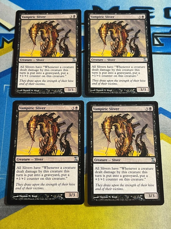 Magic the Gathering MTG Time Spiral VAMPIRIC SLIVER x4 - Image 1 of 1
