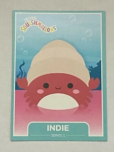 🦄 2021 KellyToy Squishmallows Base Card #62 INDIE 🦄 - Imagen 1 de 2