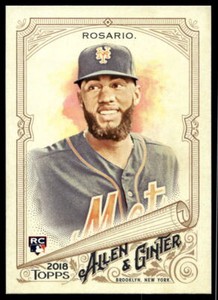 2018 Allen & Ginter #203 Amed Rosario New York Mets Rookie Card