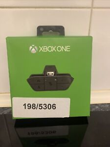 Adattatore cuffie stereo Microsoft per controller Xbox One - scatola nera