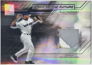 2004 Donruss Elite - Alex Rodriguez - Back to the Future - Game Used Patch /50 - Bild 1 von 2