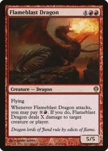 MTG - FLAMEBLAST DRAGON - Archenemy (R) - Picture 1 of 1