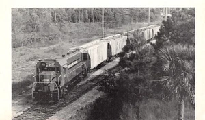 Florida Central Railroad #2637 South Lake Maitland Jardín de Invierno De Colección Extracto Mag - Imagen 1 de 1