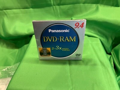 *NEW/SEALED* Panasonic DVD-RAM Double-Sided Rewritable 3X 9.4GB - Image 1 of 3