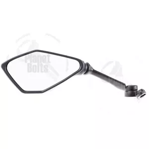 Espejo retrovisor negro para Kawasaki Ninja ZX 636 lateral ZX6R 13-19 6R trasero izquierdo - Imagen 1 de 2