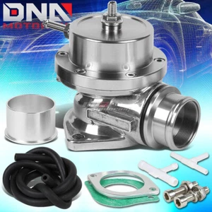 UNIVERSAL ADJUSTABLE BILLET ALUMINUM TYPE-S PSI TURBO BLOW OFF VALVE BOV SILVER - Foto 1 di 4